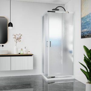 BOX DOCCIA ANGOLARE 70X120 CROMO PIUMATO