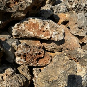 PEDANA DI ROCCE DA GIARDINO