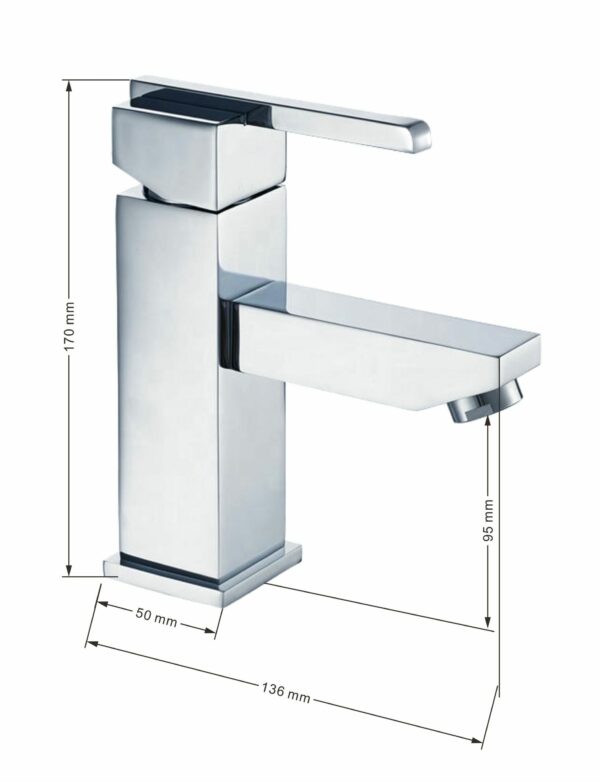 MISCELATORE PER LAVABO SERIE "ALFA" - immagine 12